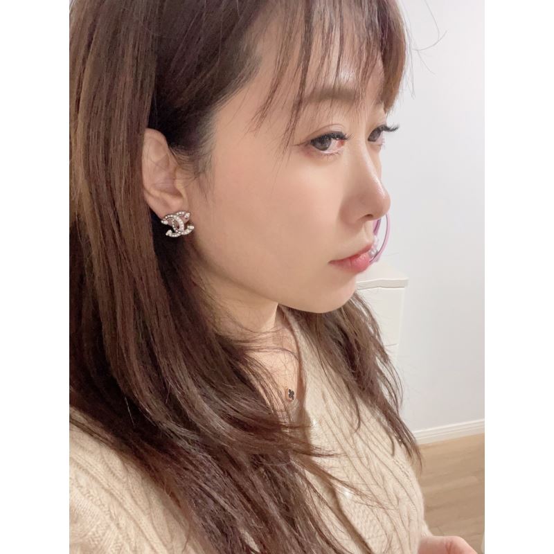 Ch*el earrings